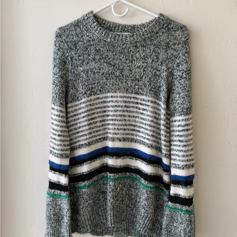 See By Chloe Black and White Knit Sweater